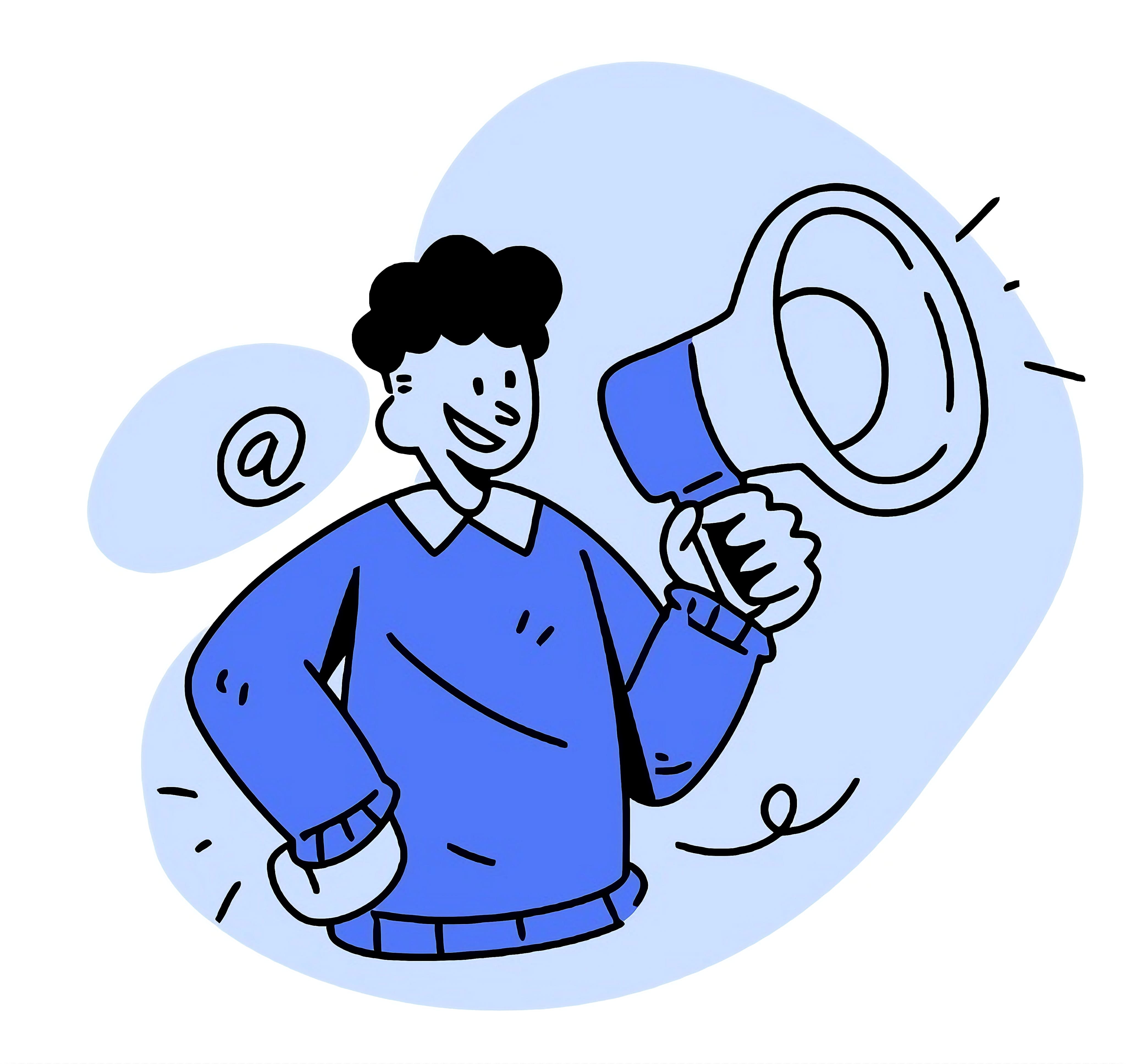 Startup team collaborating on a digital project